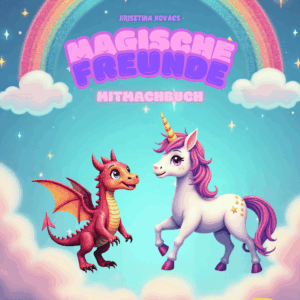 Magische Freunde Mitmachbuch für Kinder 4-6 Jahre mit 30 Aktivitäten Deutsch - Digitaler PDF Download A4